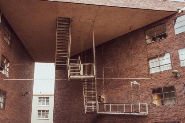 Just hanging there. Obviously not an afterthought.